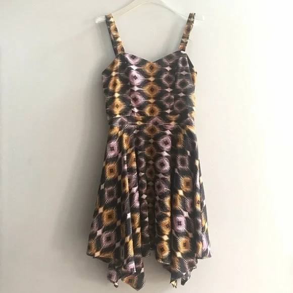 BAR lll Ikat Print Dress - Picture 4 of 11